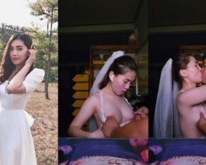 Nay em mặc đồ cô dâu nhìn nứng quá